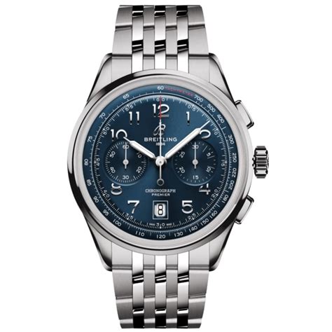 breitling premier b01 blue dial|breitling premier heritage 2023.